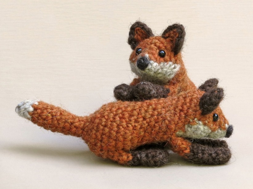 crochet fox cub pattern